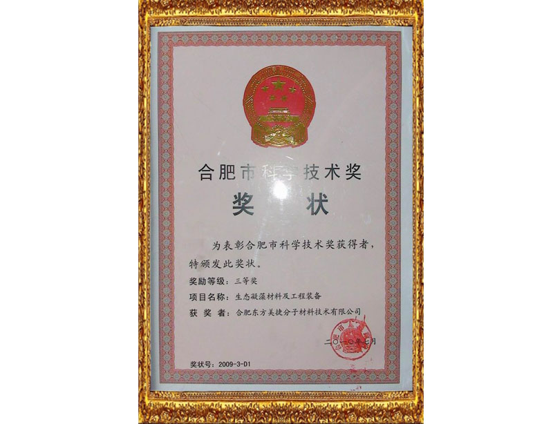 科技進(jìn)步獎(jiǎng)市